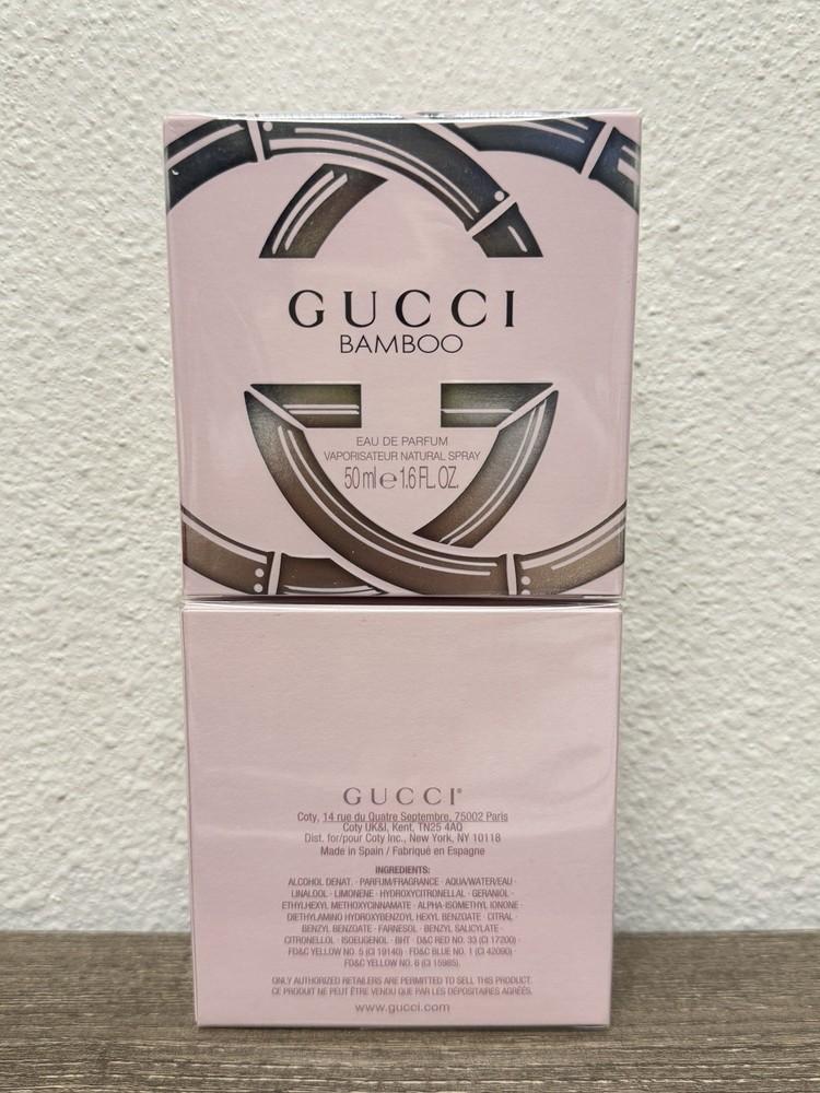 Gucci Bamboo Eau de Parfum Spray, Regular Size 50 ml / 1.6 fl oz