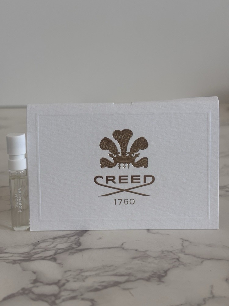 Creed Acqua Fiorentina .08 oz 2.5 ml Eau De Parfum Spray Mini Travel Sample Vial