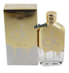 CK One Gold by Calvin Klein for Unisex 3.4/3.3oz/100ml Edt Spray New In Box