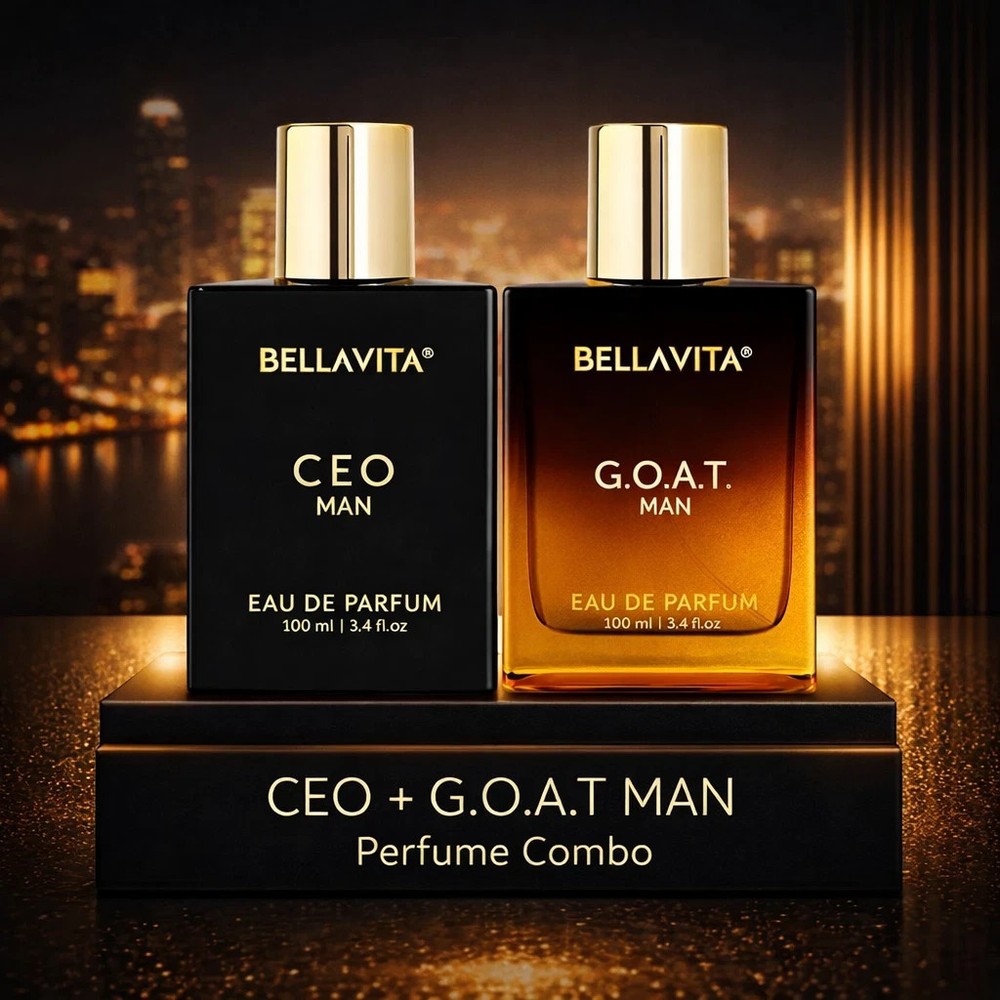 Bella Vita CEO Man & GOAT Man Combo Eau De Perfume Long Lasting Fragrance 200ML.