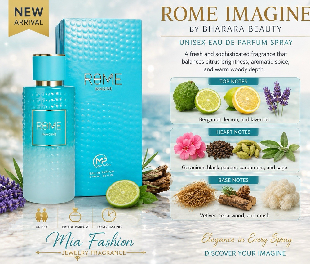 Bharara Beauty Rome Imagine Eau de Parfum Spray 3.4 fl oz Regular Size