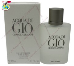 ACQUA DI GIO 3.4 OZ EDT SPRAY FOR MEN NEW IN A BOX BY GIORGIO ARMANI