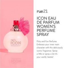 NP Rue21 Icon Eau De Parfum Women’s Perfume Spray Bottle 3.4 fl oz, 100 ml
