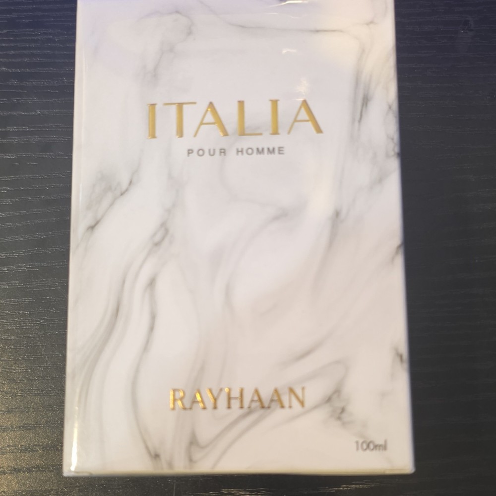 Italia Pour Homme by Rayhaan EDP 3.4 Oz/100 ML Spray New in Box