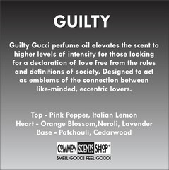 Guilty TYPE Perfume Body Oil [Fragrance for Men] – Common Scents Shop