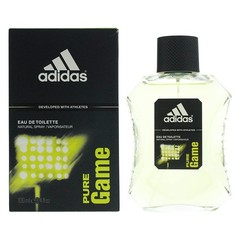 Adidas Adidas Pure Game Men Eau de Toilette Spray 3.4 Ounce/100 Milliliter