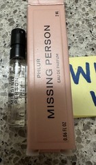 Phlur MISSING PERSON Eau de Parfum Spray .06oz/2mL TRAVEL SZ SPRAY BOXED NEW