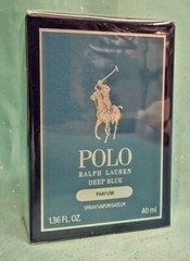 POLO by Ralph Lauren DEEP BLUE Men’s Cologne Eau de Parfum 1.36oz / 40ml Boxed!!