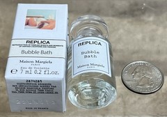 BUBBLE BATH MAISON MARGIELA REPLICA EAU DE TOILETTE 0.2 OZ 7 Ml. MINI SPLASH