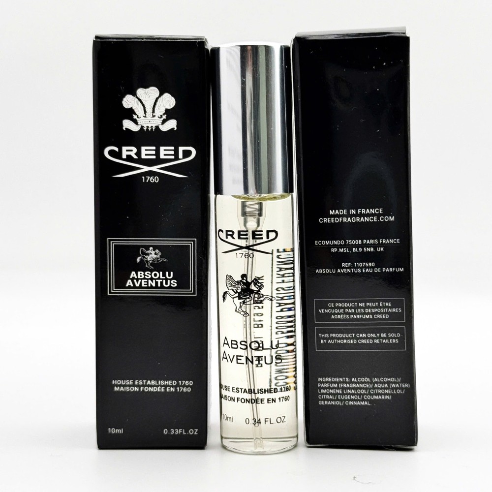 CREED AVENTUS ABSOLU MEN EDP SAMPLE SPRAY 10ML/0.34OZ (Original Bottle)👑