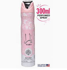 Yara Pink 300ml Body Spray – Long Lasting Fragrance Mist for Women
