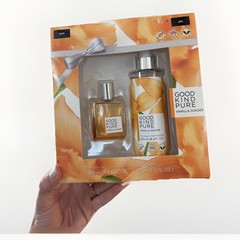 Good Kind Vanilla Ginger Fragrance Gift Set: Perfume + Body Mist, 2 Piece Set