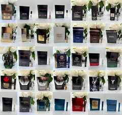 Men’s Cologne Perfume Sample Vial Set – Lot x 10 Designer Perfume Assorted Vials