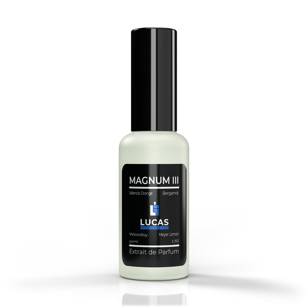 Magnum III (Iso E Super) – 1.7oz/50ml – Orange – Woodsy – Bergamot – Grapefruit
