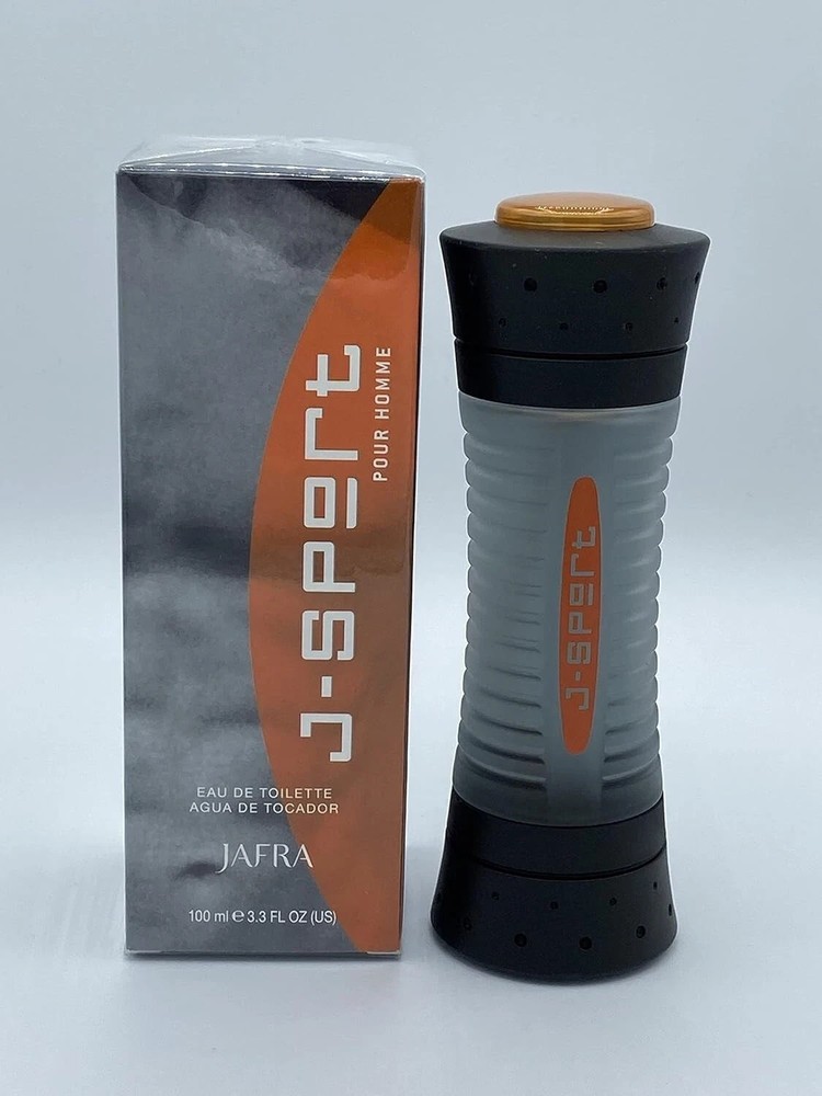 Jafra J-Sport Eau De Toilette 3.3 FL.OZ. Woody Aromatic Fougere