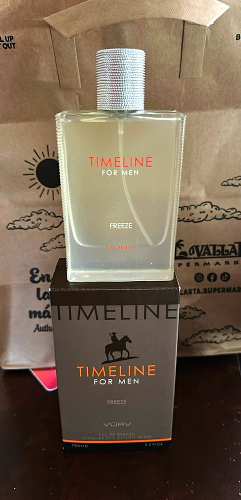 VURV Timeline Freeze Eau de Parfum Spray Regular Size 3.4 fl oz