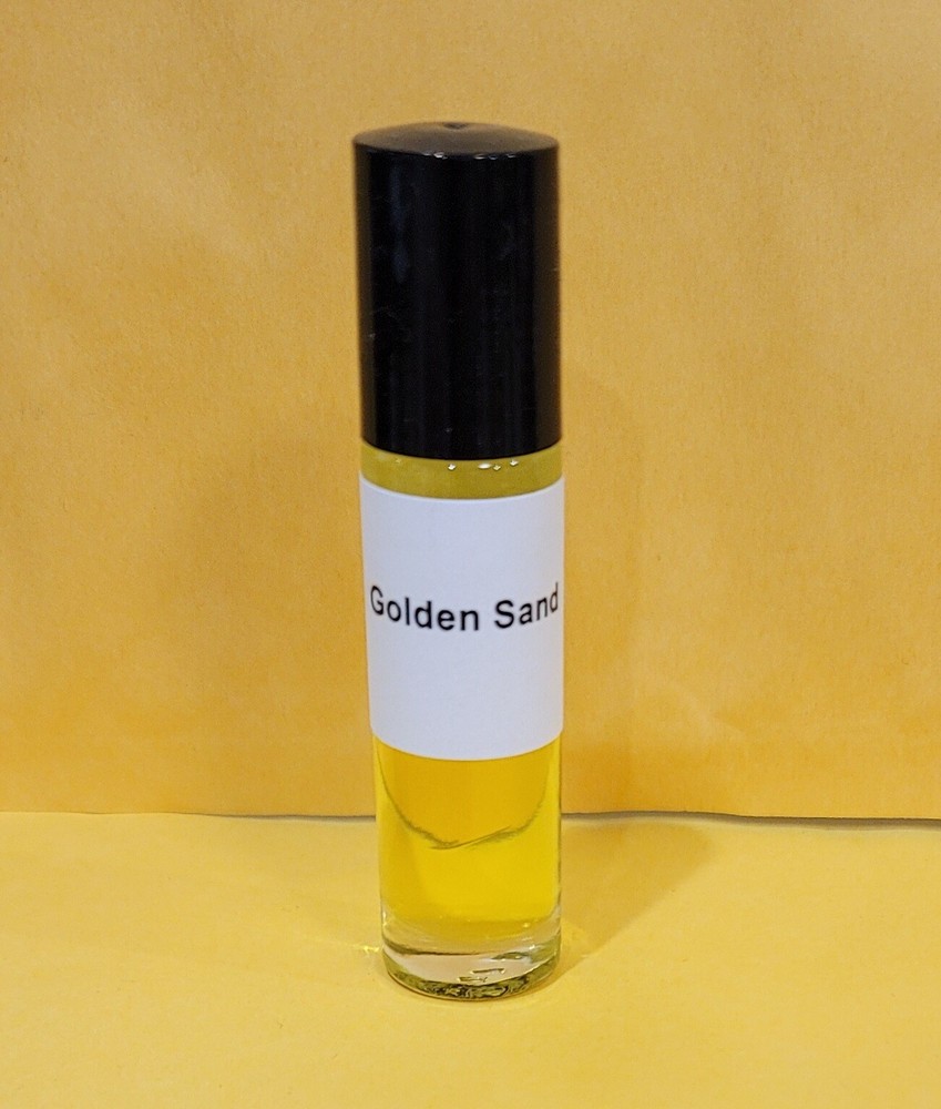 GOLDEN SAND Perfume Body Oil 1/3 oz – 10 ml Roll On Bottle NEW Free Ship UNISEX