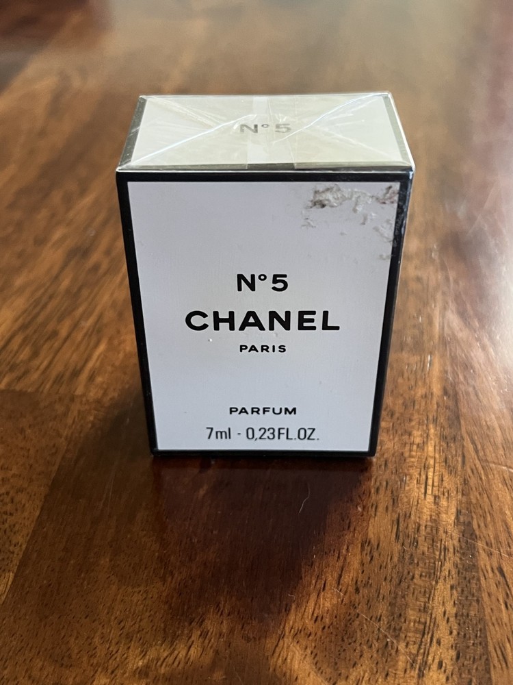 Vintage Early 1990s Chanel No. 5 Parfum TTPM 7ml (0.23 fl oz) Unopened & Sealed