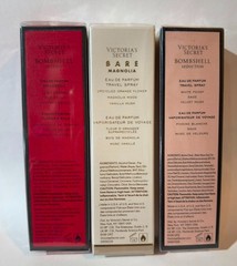 Lot of 3 Victoria’s Secret Eau De Parfum 7ml/ 0.23 oz Mini Travel Perfume spray