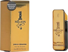 Paco Rabanne 1 Million Eau de Toilette Splash 0.17 US fl. oz. 5ML mini travel