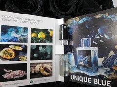 Unique BLUE by SUPERZ Extrait de Parfum SAMPLE 0.05 fl oz.,2025 New, Free Ship!
