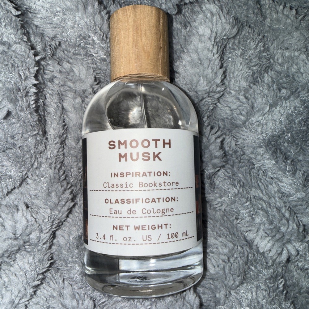 Tru Fragrance Smooth Musk Eau De Cologne Spray 3.4 oz New Without Box Unisex