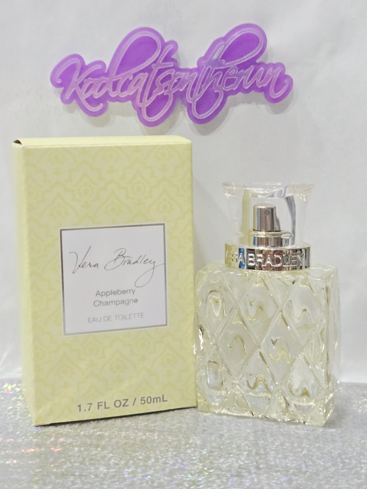 Vera Bradley APPLEBERRY CHAMPAGNE Eau de Toilette EDT 1.7 oz Perfume Fragrance