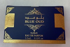 Nusuk Blue Oud 0.12 oz 3.5 ml EDP Spray Deluxe Mini Travel Sample Vial