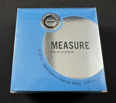 Camara Perfumes Measure Pour Homme 85ml 2.8Fl oz. Natural Spray