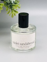Sand + Fog Violet Sandalwood Luxury Perfume Oil Rollerball 1.7 New Without Box