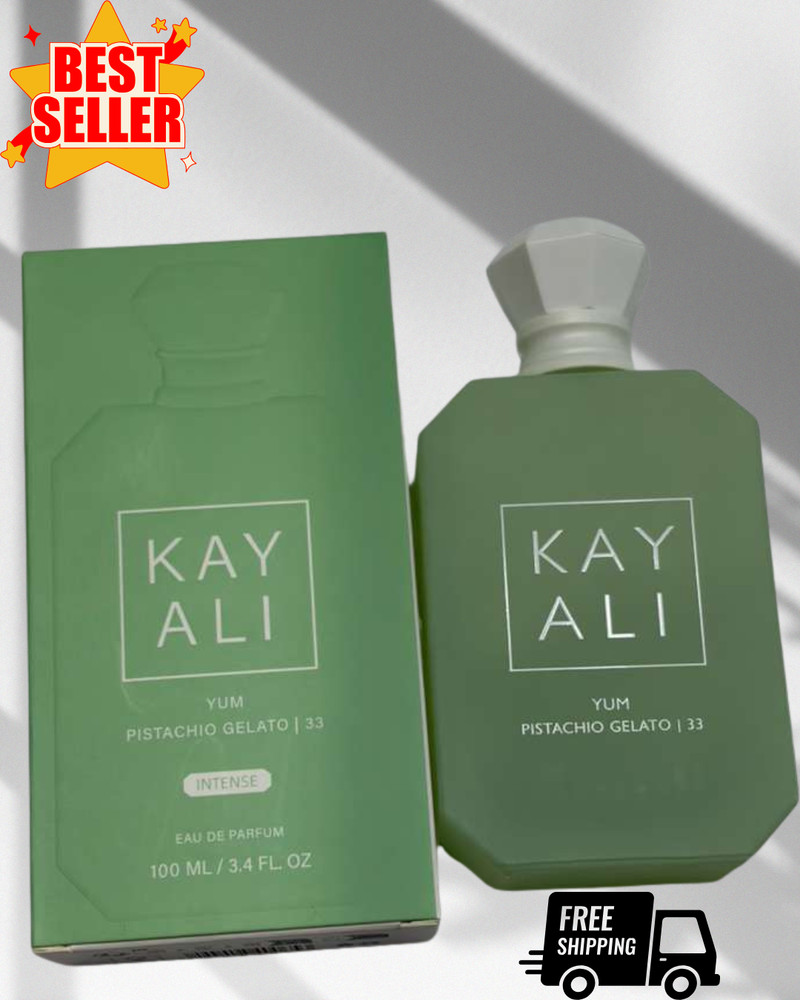 NEW KAYALI Yum Pistachio Gelato 33 Intense Eau de Parfum Spray 100ml 3.4 fl oz