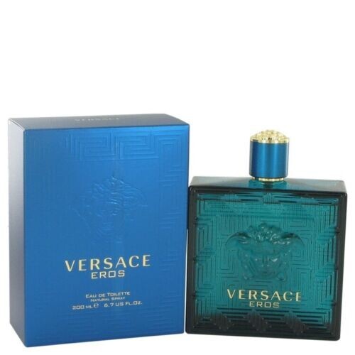 Versace Eros by Versace Eau De Toilette Spray 6.7 oz 200 ml For Men SEALED