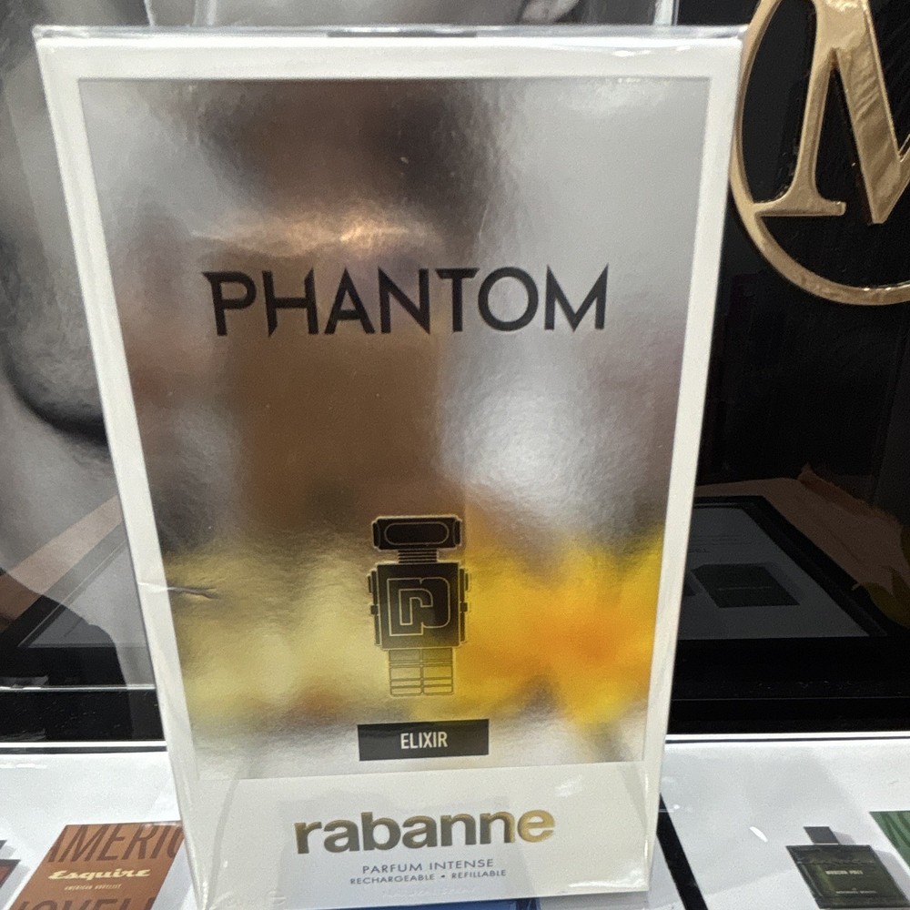 rabanne Phantom Elixir Parfum Intense Spray, 5.1oz Refillable 150ml for men