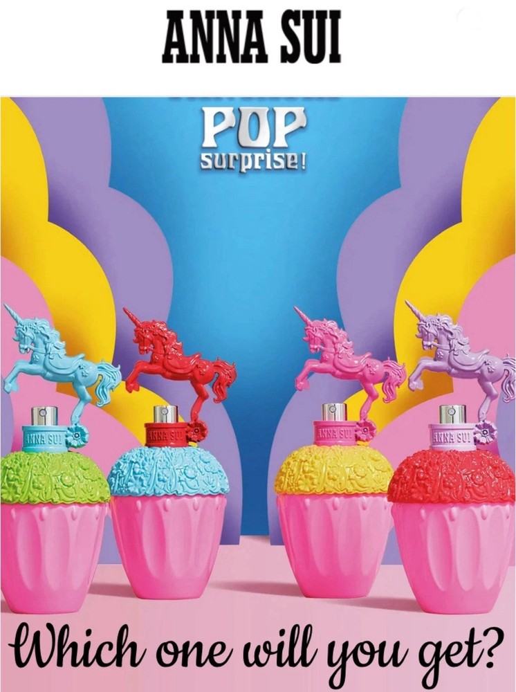 🦄 FANTASIA POP SURPRISE by ANNA SUI Perfume EDT Spray 1.7 oz NEW🦄
