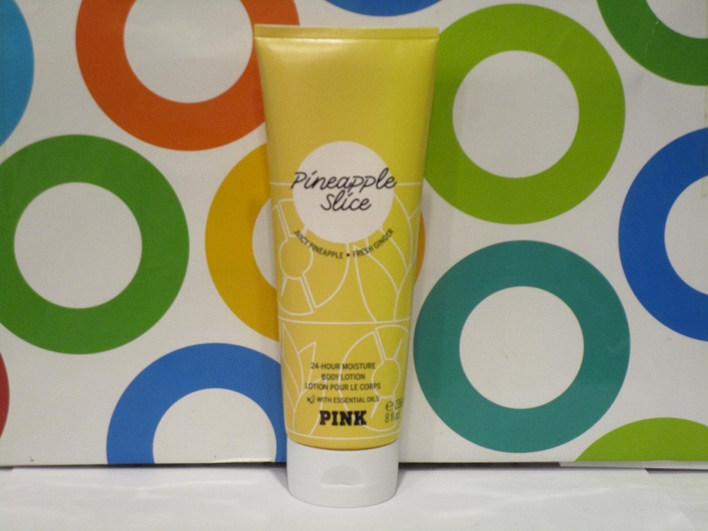 VICTORIA’S SECRET ~ PINEAPPLE SLICE 24 HOUR MOISTURE BODY LOTION ~ 8 OZ