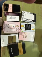 8 Assorted Perfume Samples All Travel Size All Brand New Never Used