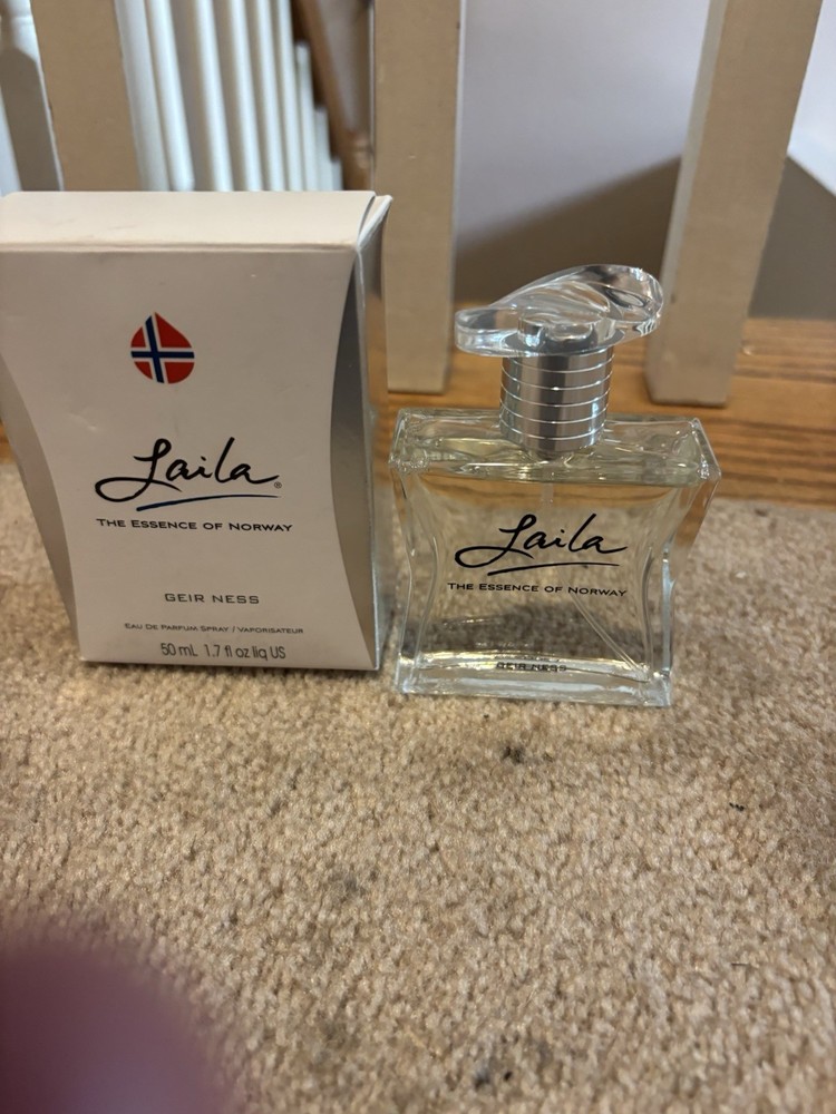Geir Ness LAILA The Essence Of Norway EDP Perfume Spray 1.7 fl oz. 50 mL NEW