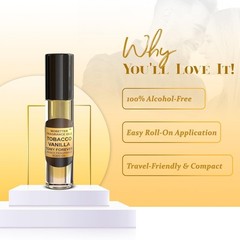 Travel Size 10ml Tobacco Vanilla Roll-On | Long Lasting Unisex Perfume Oil
