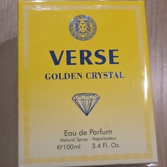 VERSE Golden Crystal Eau de Parfum Spray 100ml Paraben-Free Cruelty-Free