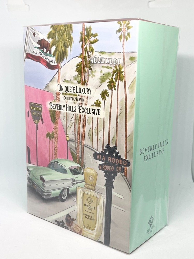Unique’e Luxury Beverly Hills Exclusive Extrait 100ml / 3.4oz NEW IN BOX BNIB