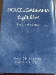 Dolce & Gabbana Light Blue Eau Intense Eau de Parfum Spray 1.7 fl oz