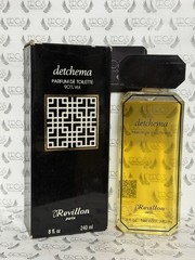 VINTAGE Revillon Detchema 8 oz / 240ml Parfum De Toilette Splash, NEW WITH BOX!