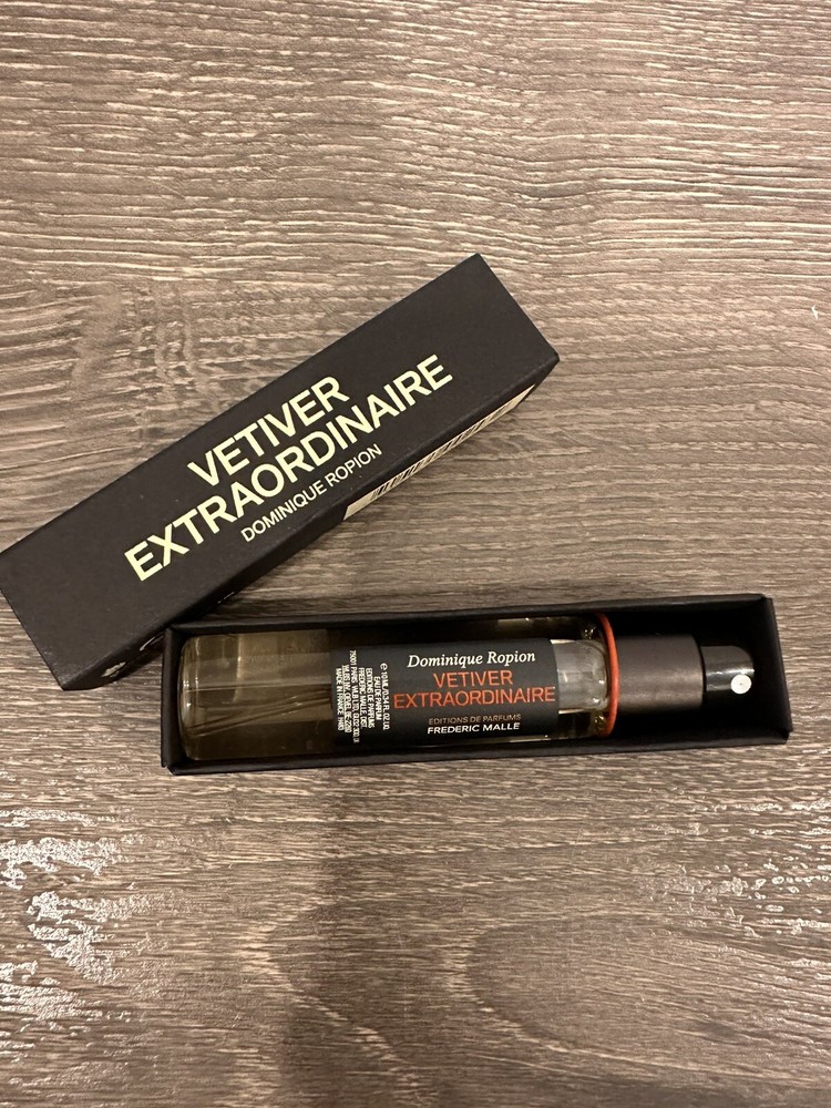 Vetiver Extraordinaire Frederic Malle Parfum 0.34 Oz 10 mL Travel Perfume