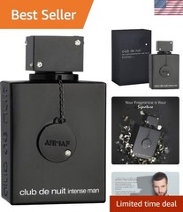 Club De Nuit Intense for Men 3.6oz – Long-Lasting Woody Spicy Eau de Toilette