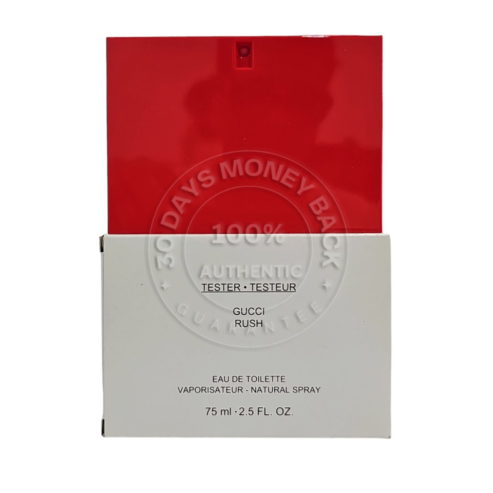 Gucci Rush Eau De Toilette 2.5 oz / 75 ml Spray For Women – White Box