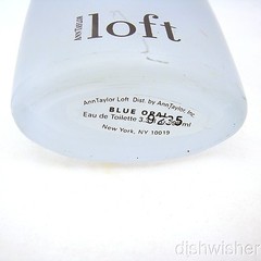 Ann Taylor LOFT BLUE OPAL Eau de Parfum Spray 3.3 oz 99 ml MISSING DROP