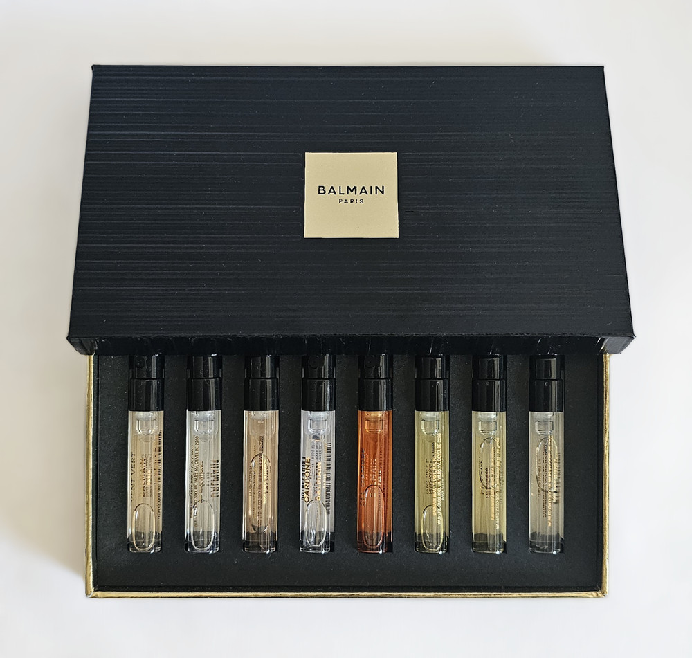 Balmain Paris Les Éternels Discovery Set 8 x 1.5mL Eau de Parfum Spray Samples
