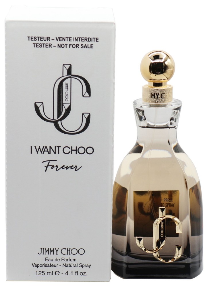 Jimmy Choo I Want Choo Forever 4.1 oz/125ml EDP Spray Women New In tester Box