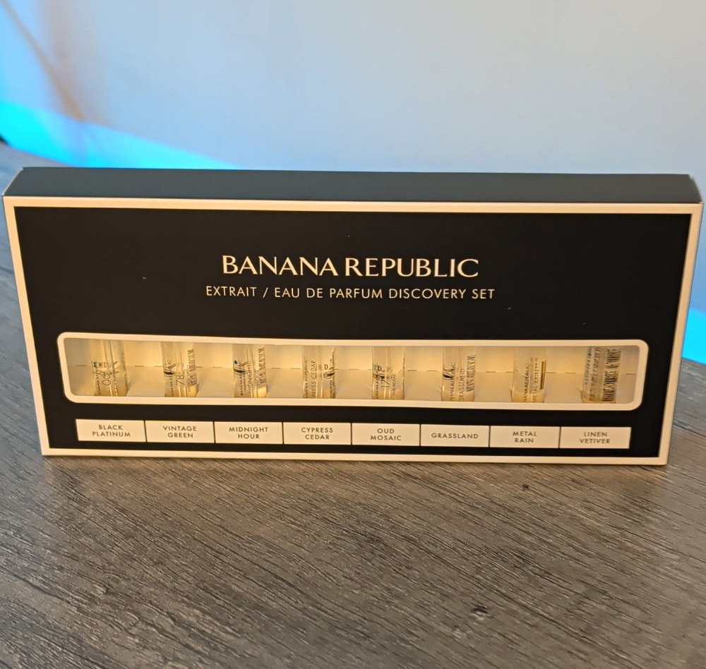 Banana Republic Extrait/Eau de Parfum Discovery Set Spray 8×1.5 mL Samples