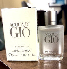 Giorgio Armani Acqua Di Gio Eau de Toilette EDT Spray Travel Size 0.16 fl oz